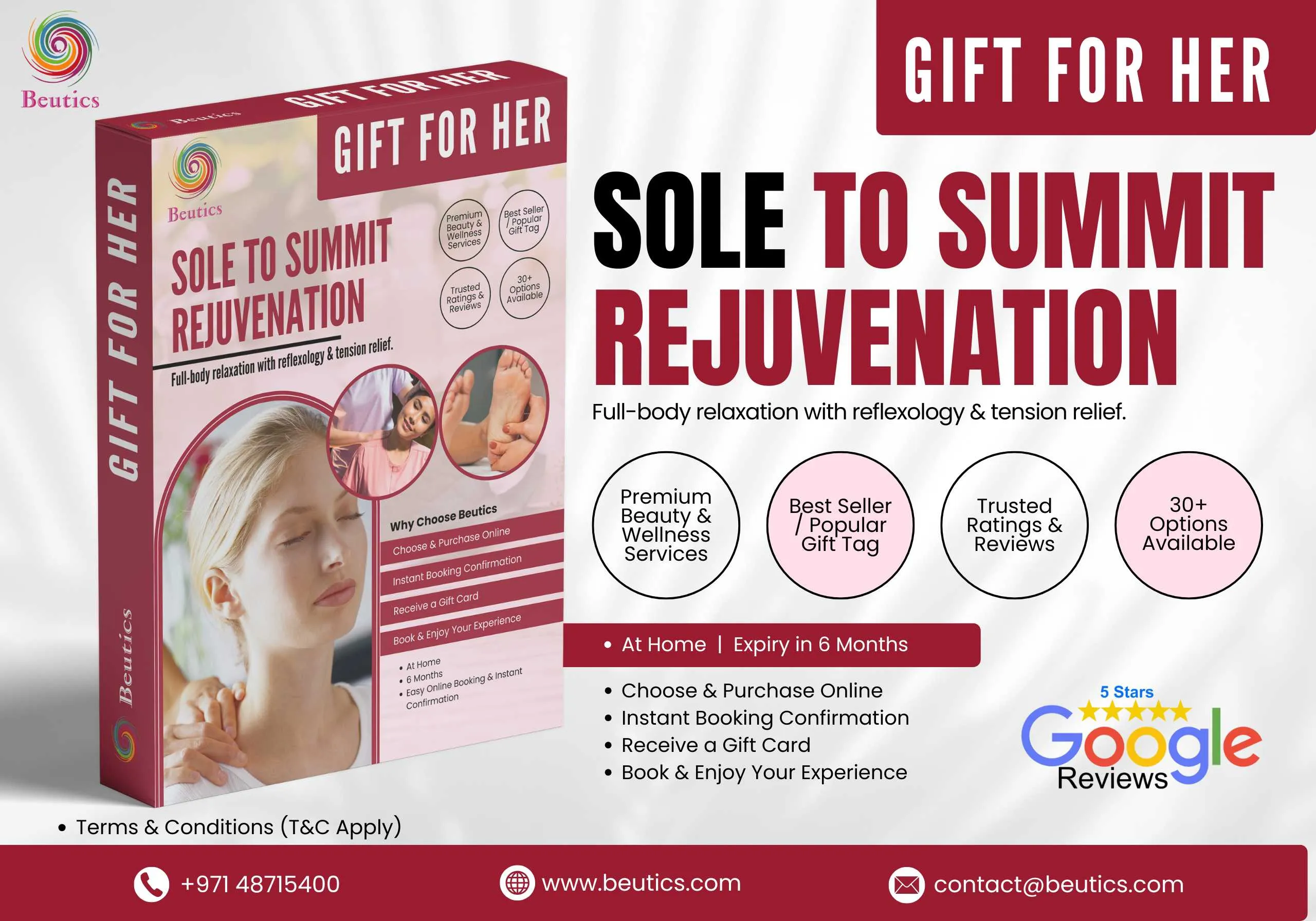 Sole to Summit Rejuvenation	Gift For Her - Beutics
