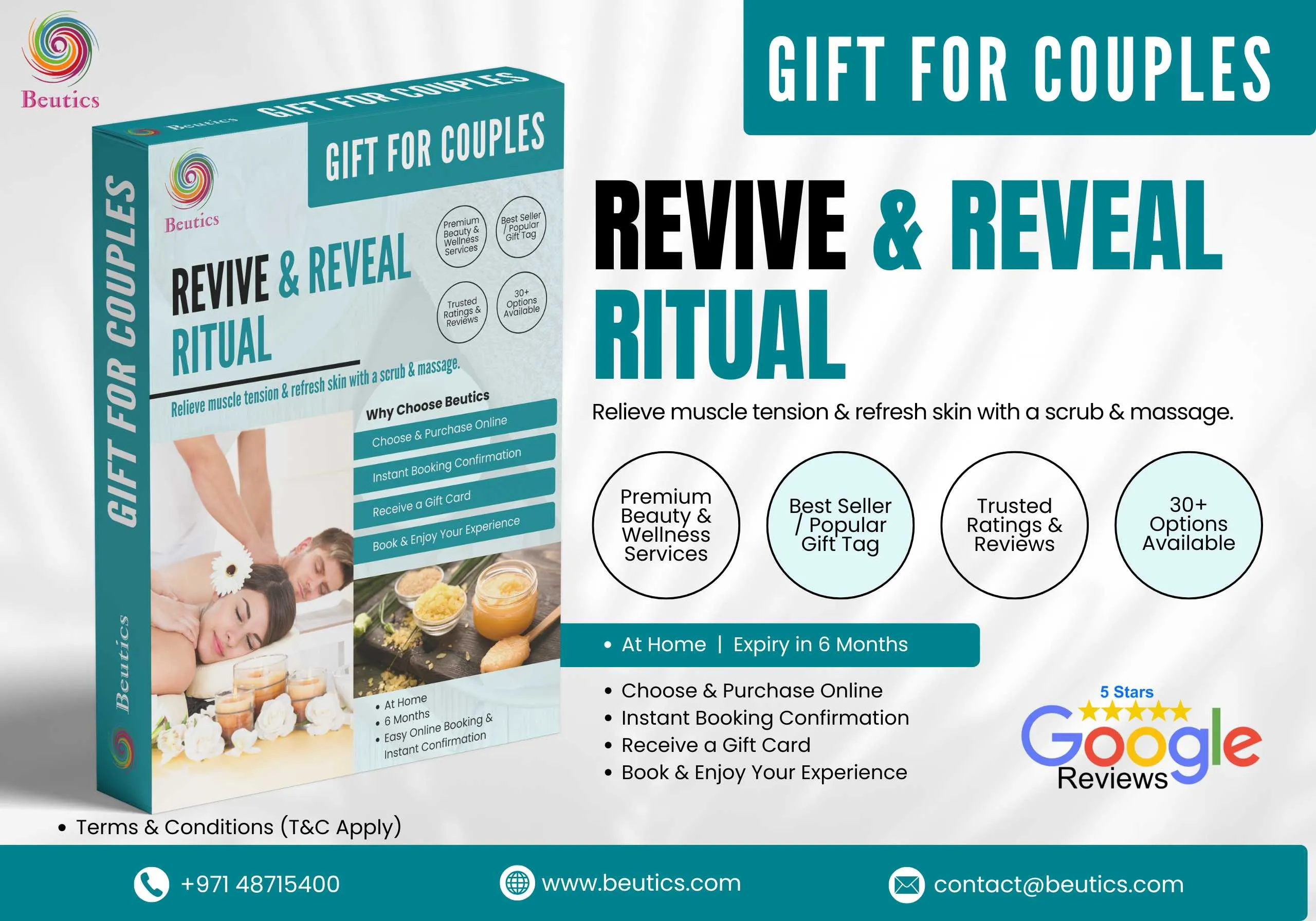 Revive & Reveal Ritual	Gift For Couples - Beutics