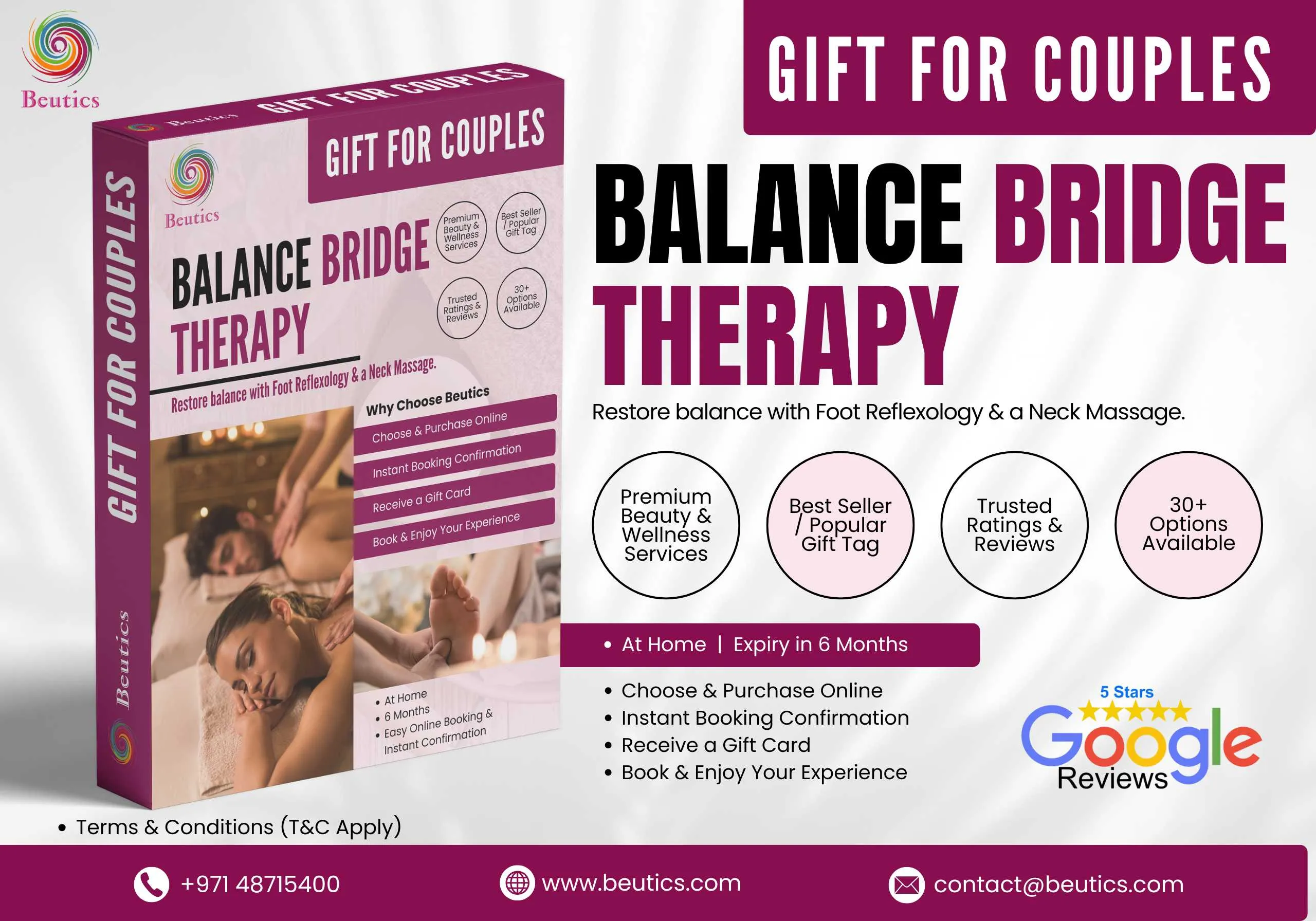 Balance Bridge Therapy Gift For Couples - Beutics
