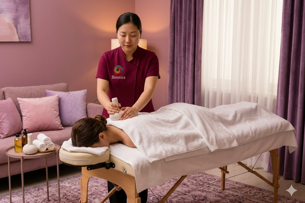Beutics home spa Dubai