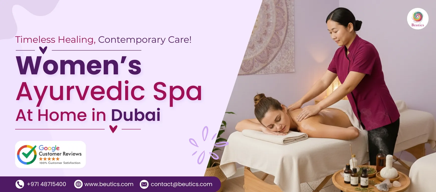 AYURVEDIC SPA AT HOME WOMEN DUBAI